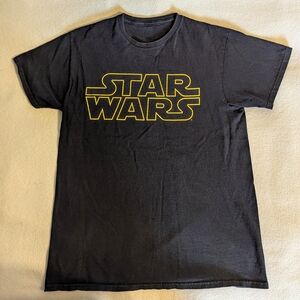 Star Wars Graphic Tee in Black and Yellow